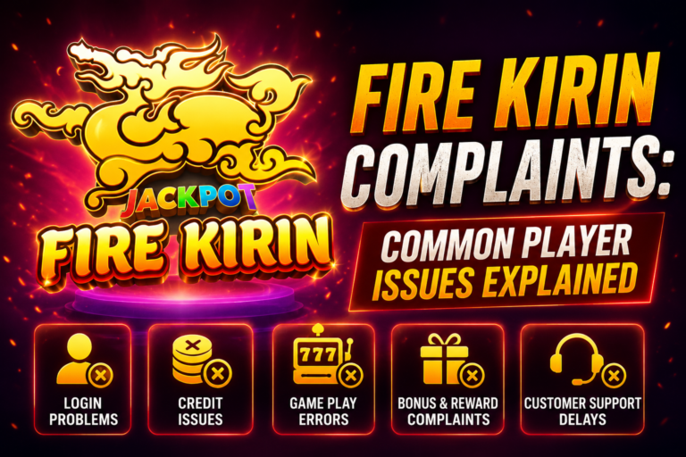 Fire Kirin Complaints: Common Player Issues Explained